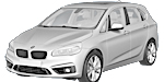 BMW F45 U1165 Fault Code